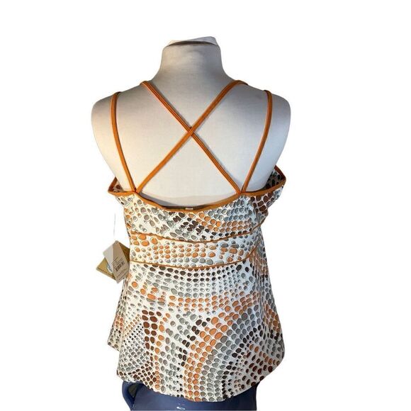 Aventura Clothing Co Golden Orange Pebbles Tank, NWT. Sustainable Clothing - Picture 3 of 14
